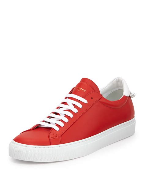 givenchy red shoes sneakers|red givenchy boots.